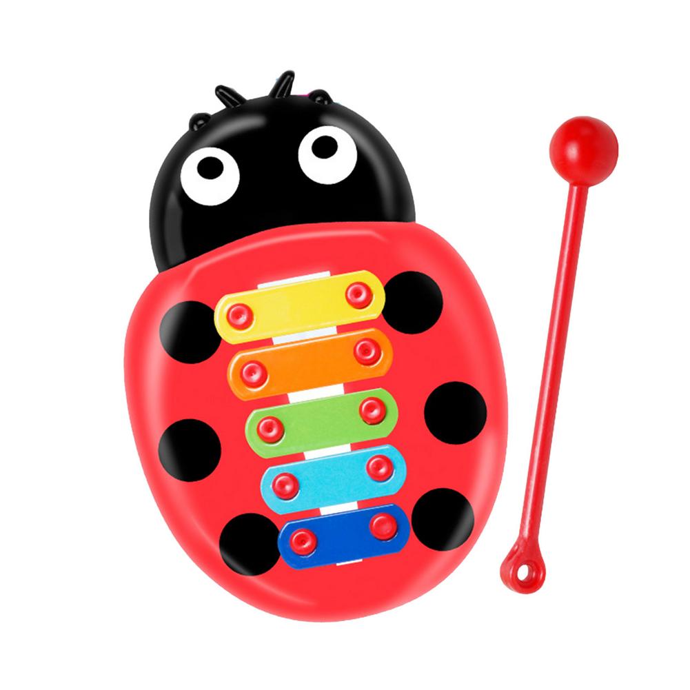 2pcs Animal Shape Infant Wooden Instruments Toys Musical Enlightenment Gift For Toddlers Develop Skills Different