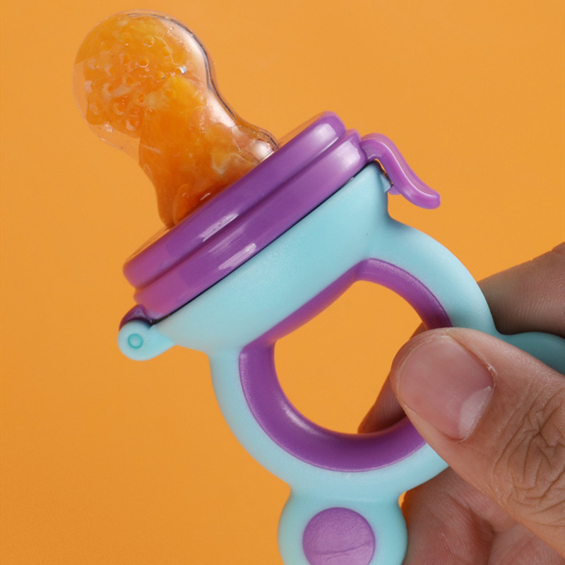 Baby Feeder Silicone Fresh Food Nibbler Kids Boy Girl Bear Ear Fruit Feeding Safe Infant Baby Supplies Nipple Soother Bottles