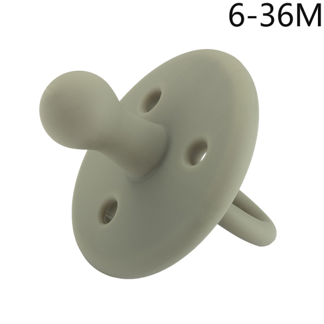 Baby Silicone Soother Pacifier BPA Free Infant Nipple Soft Nursing Accessories Newborn Dummy Soother Food Grade Silicone
