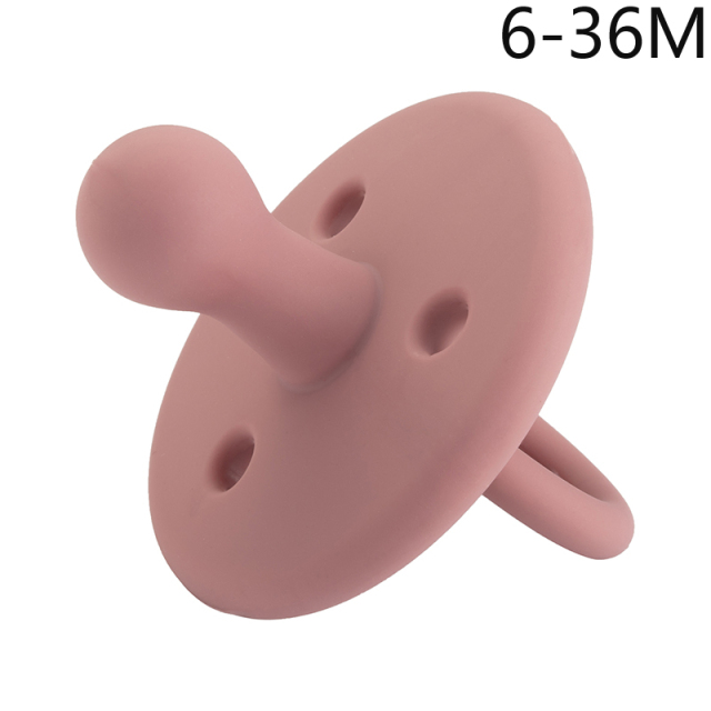 Baby Silicone Soother Pacifier BPA Free Infant Nipple Soft Nursing Accessories Newborn Dummy Soother Food Grade Silicone