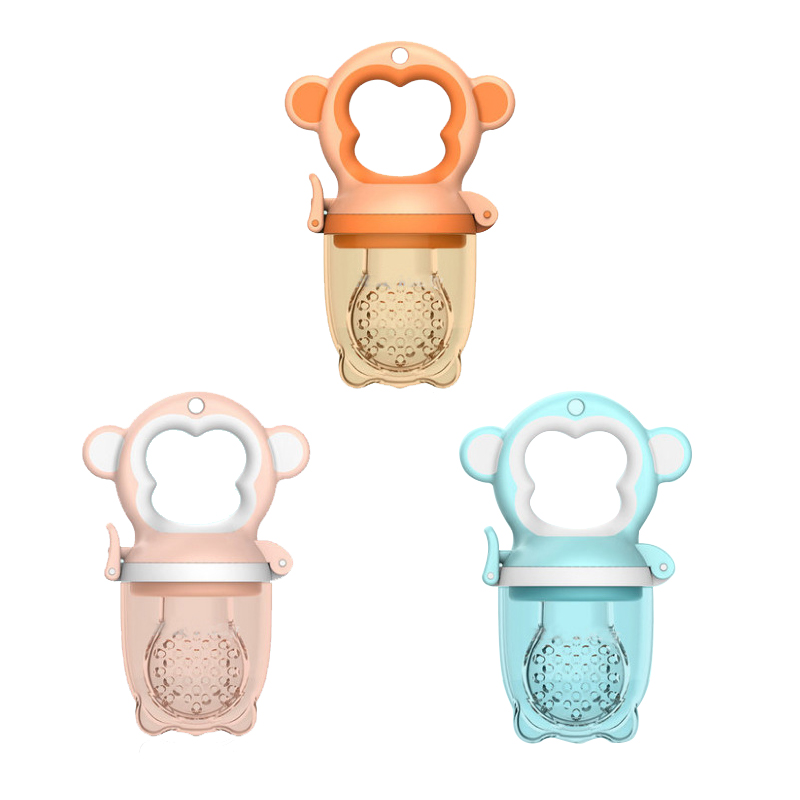 Baby Nipple Supplies fruit and vegetable bite eat fruit food supplement New Baby Nipple Supplies silicone mesh bag new tooth gel 2pcs