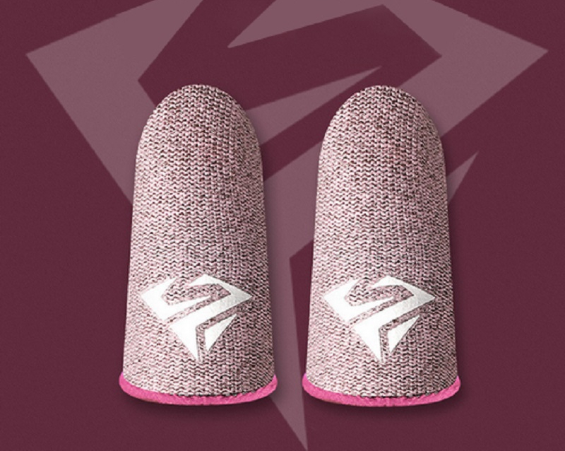 4 Pair Gaming Finger Sleeve Breathable Fingertips Sweatproof Anti-slip Fingertip Cover Thumb Gloves For Mobile Game