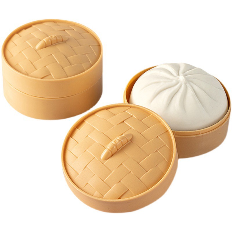 Antistress Pressure Pig Ball Stress Relief Fidget Toys Cute Steamed Stuffed Bun Funny Squishy Stressball  Squeeze Toy