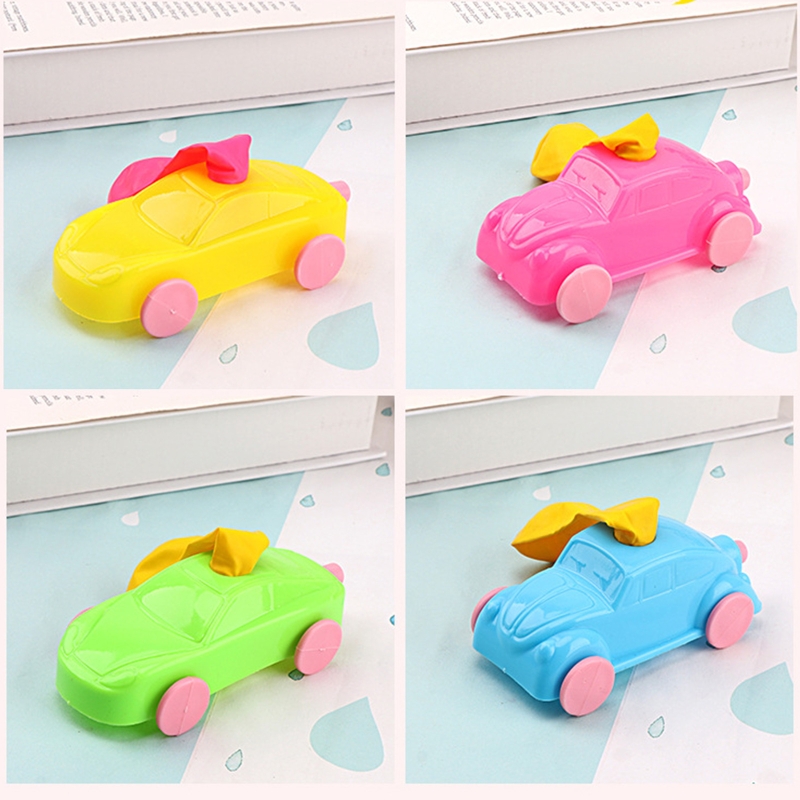 5 Pc Aerodynamic Balloon Car Practical Learning Inertial Toys Balloon Powered Car Develop Thinking Skills Kindergarten
