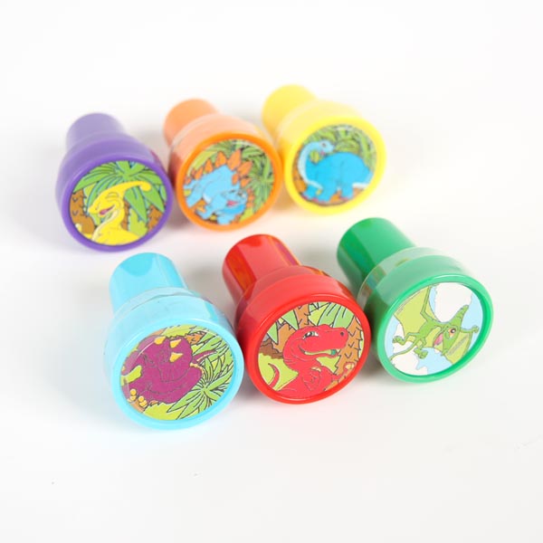 6PCS/set Dragon stamp Dinosaur stamper Kids art toys Novelty Promotion Fantastic toy Birthday gifts Kindergarten presents