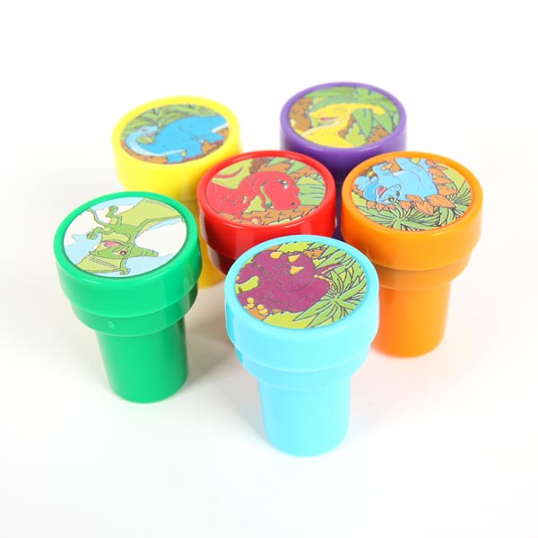 6PCS/set Dragon stamp Dinosaur stamper Kids art toys Novelty Promotion Fantastic toy Birthday gifts Kindergarten presents