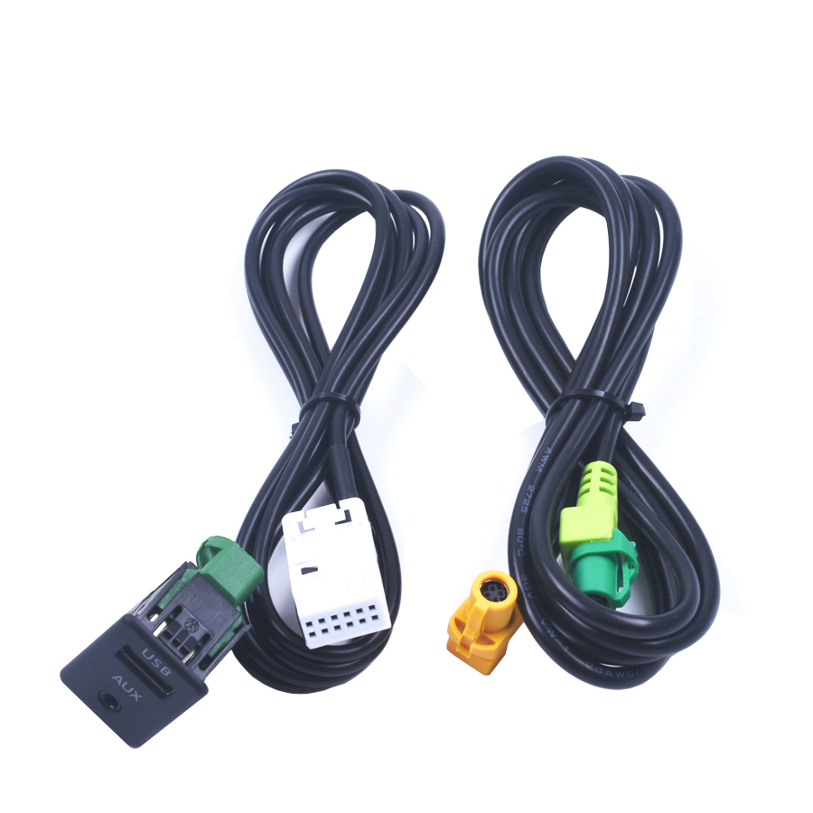 AUX for VW Passat B6 B7 CC Touran POLO RCD510 RCD310 MDF20 MDF231 AUX USB switch