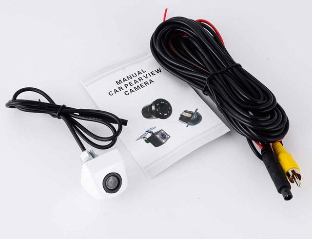 Car Intelligent  Moving Guide Parking Line Rear View Reverse Backup Tracks Camera For Android DVD Monitor