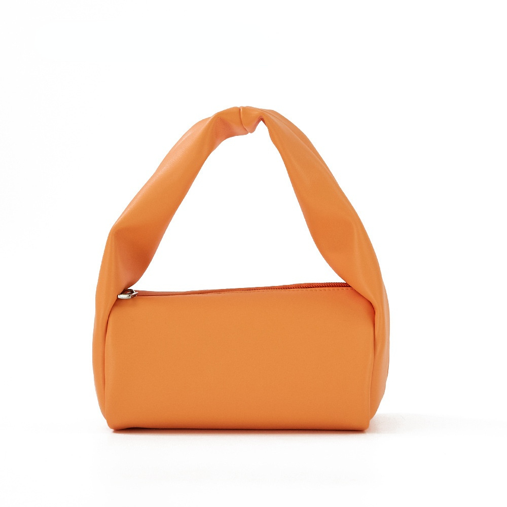 Creative design new ins niche women's bag mini candy color girls wash and store all-match portable cosmetic bag
