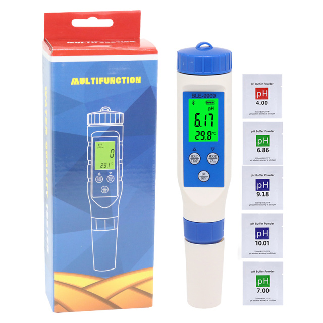 3/4/5/7 in 1 Bluetooth PH Meter TDS/EC/ORP/Salinity/SG/Temp Tool Digital Water Quality Monitor Tester for Aquarium