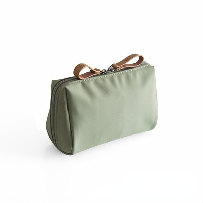 Simple lady mini lipstick bag wash bag cosmetic bag waterproof small portable hand carry travel storage bag