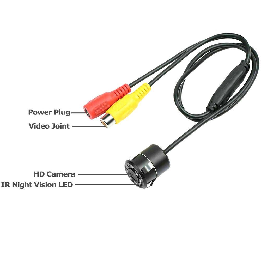 8 LED Car Rear View Reverse Camera For Car Parking 170° Camera Night Cam Kit Waterproof Car Accessories for Parking Camera