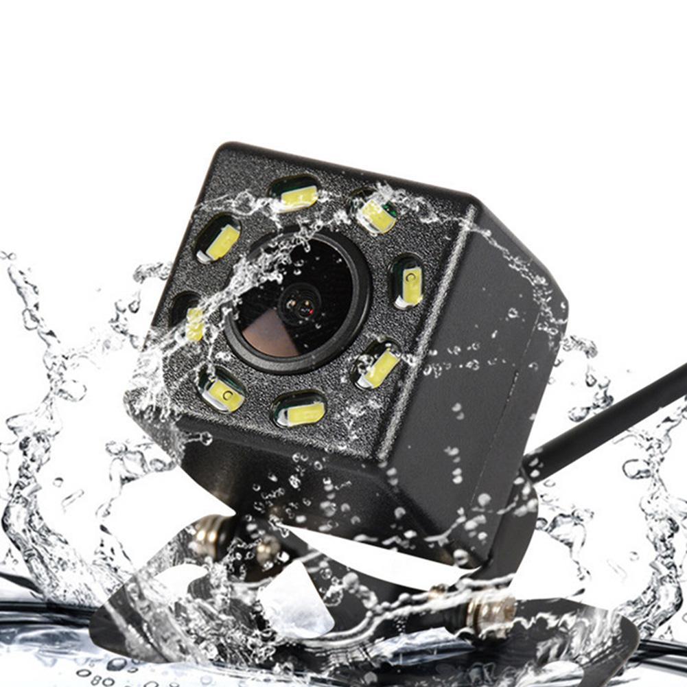 Car Rear View Camera LED Night Vision 170 Wide Angle Backup Parking Reverse HD Video Vehicle 8 LED Reversing Auto Monitor