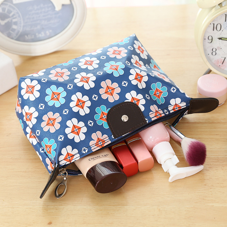 Korean Dumpling Cosmetic Bag Waterproof Travel Carry Cosmetic Bag Dumpling Folding Toiletries Storage Dumpling Bag 2pcs