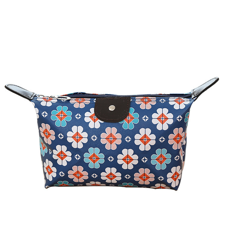 Korean Dumpling Cosmetic Bag Waterproof Travel Carry Cosmetic Bag Dumpling Folding Toiletries Storage Dumpling Bag 2pcs