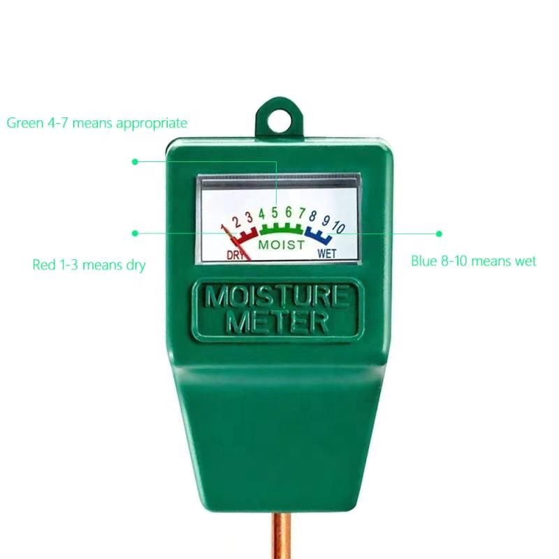 Soil Moisture Meter，Garden Moisture Sensor Hygrometer Soil Water Monitor for Farm/Lawn/Indoor/Outdoor Plants