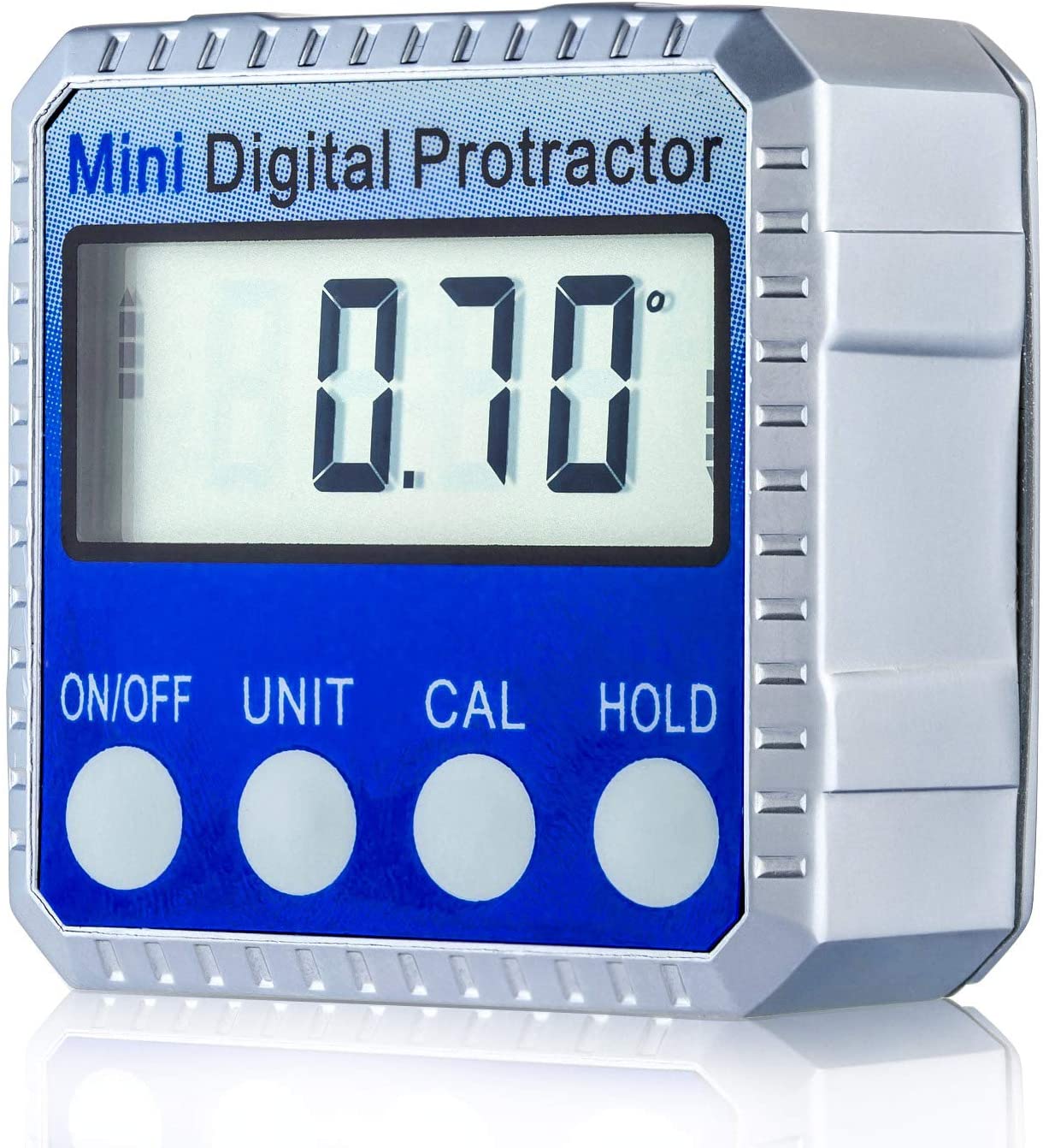 Mini Digital Protractor 4x90°High Precision Electronic Goniometer Inclinometer Digital Level Angle Finder Gauge Measurement Box