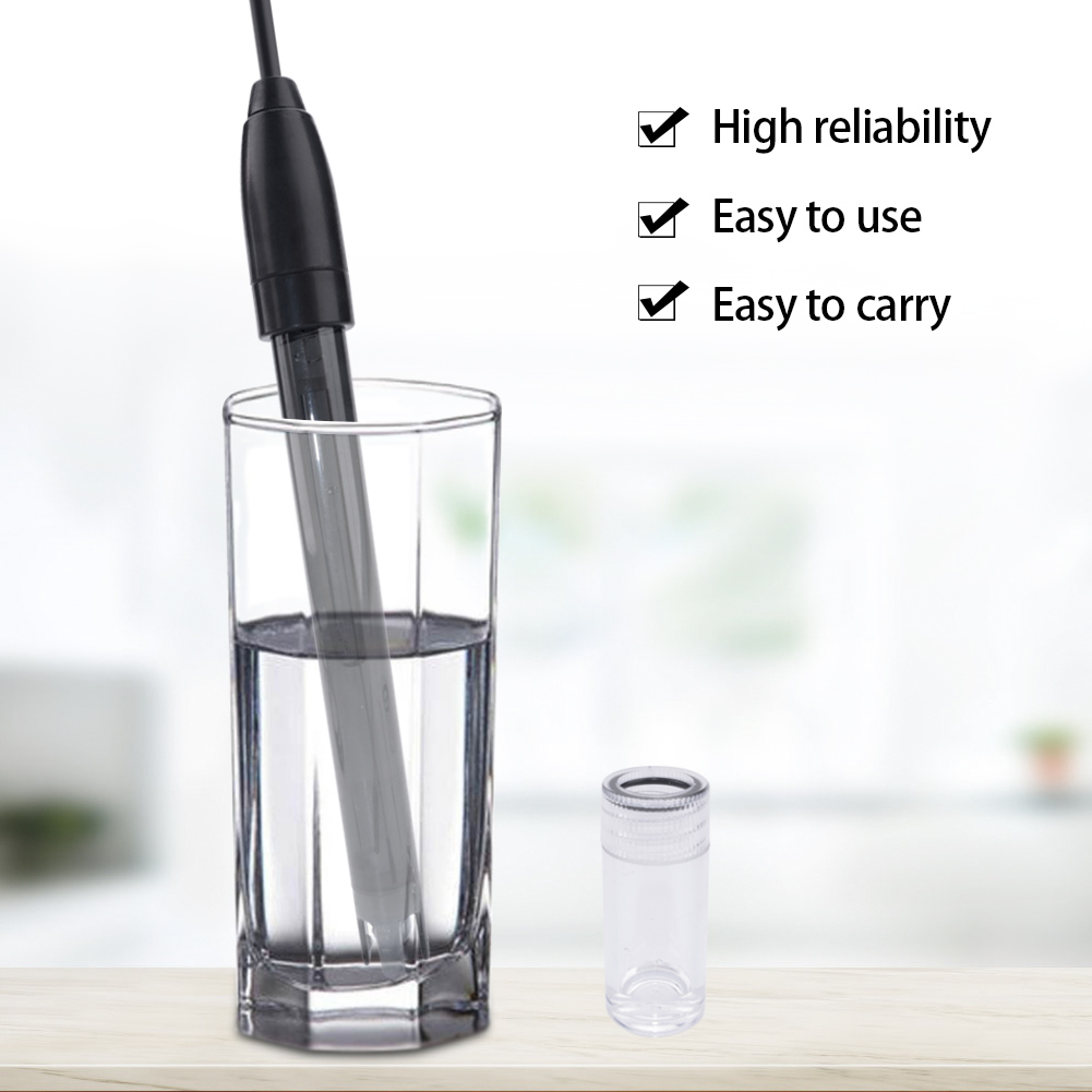 ph Replacement Probe Aquarium Hydroponic Laboratory Electrode ph Meter Potential Test BNC Q9 Connector