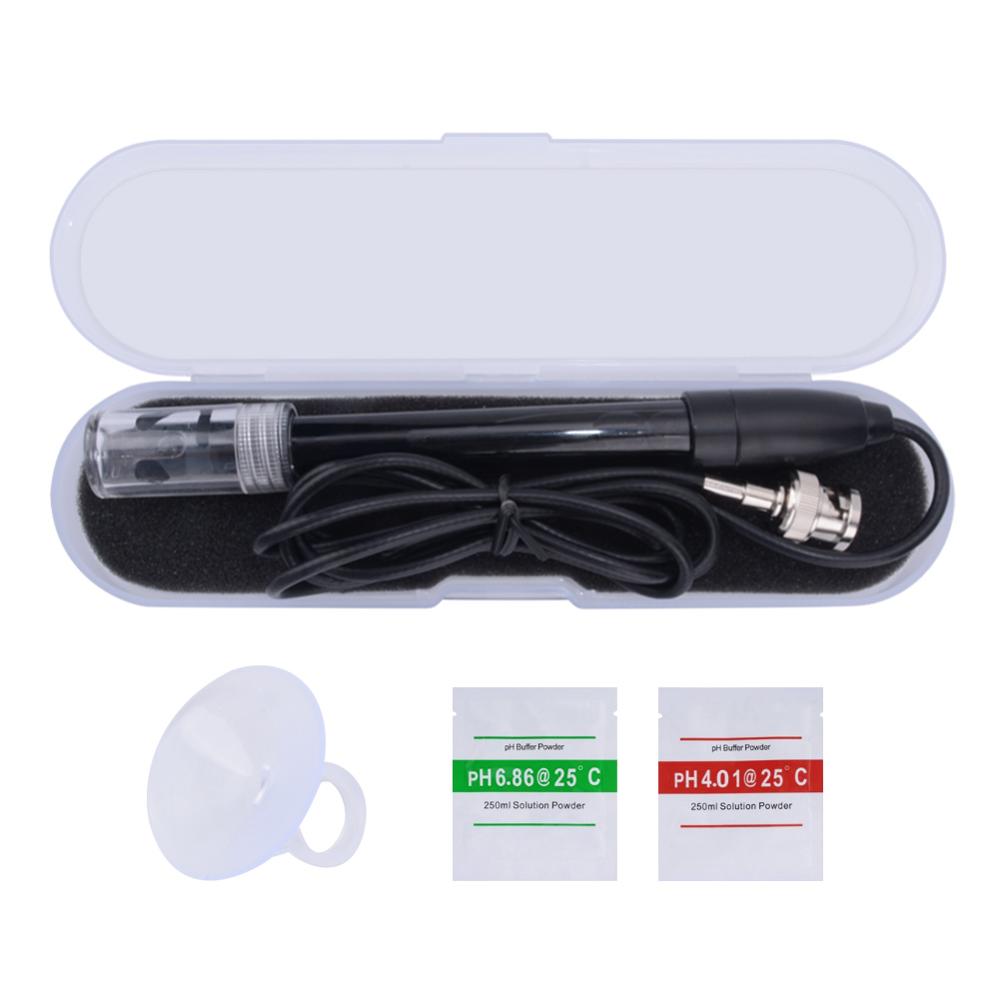 ph Replacement Probe Aquarium Hydroponic Laboratory Electrode ph Meter Potential Test BNC Q9 Connector