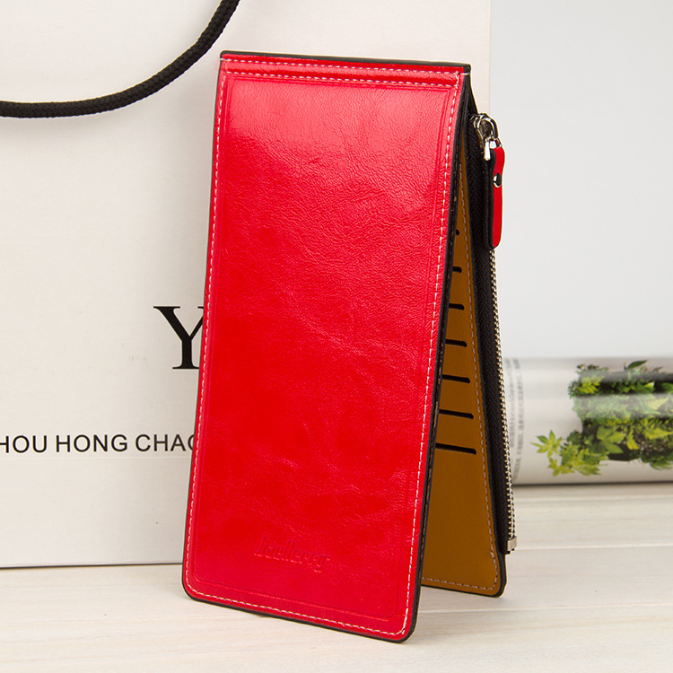 1PC Leather Wallet Women Long Card Holder Ladies Clutch Purse Women Wallets Zipper Money Bag Coin Pocket Money Bag