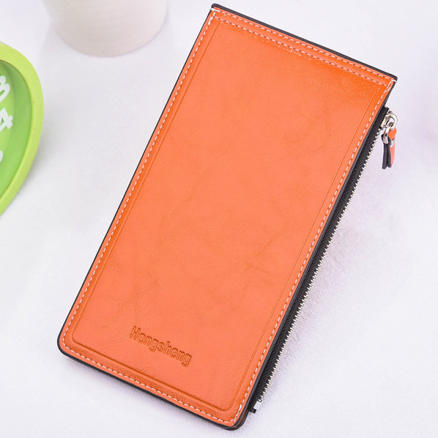 1PC Leather Wallet Women Long Card Holder Ladies Clutch Purse Women Wallets Zipper Money Bag Coin Pocket Money Bag