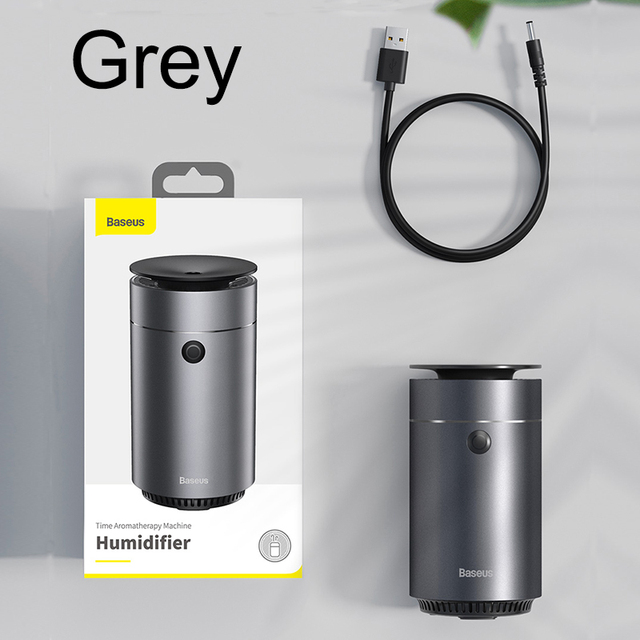 Car Diffuser Humidifier Auto Air Purifier Aromo Air Freshener with LED Light For Car Essential Oil Aromatherapy Diffuser