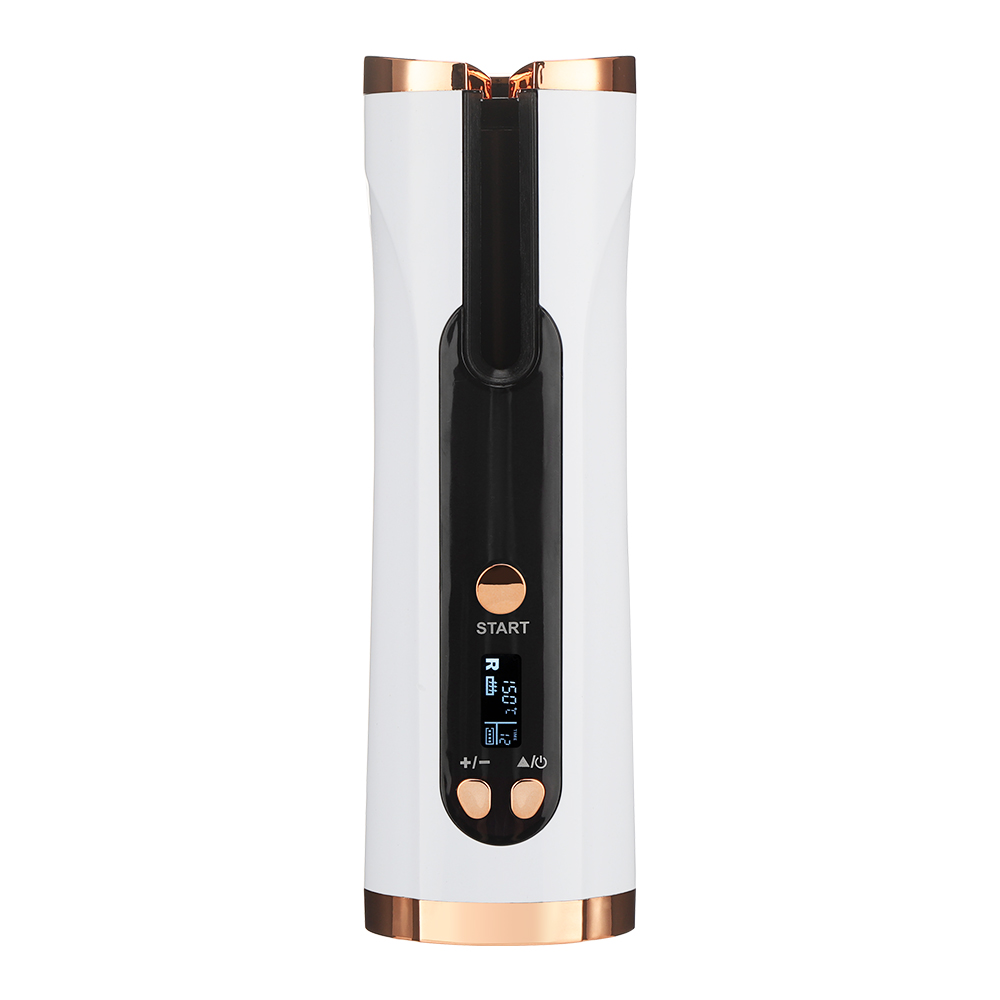 Portable automatic wireless curler iron Ceramic heating does not hurt hair styling tools USB charging big wave shape curler iron