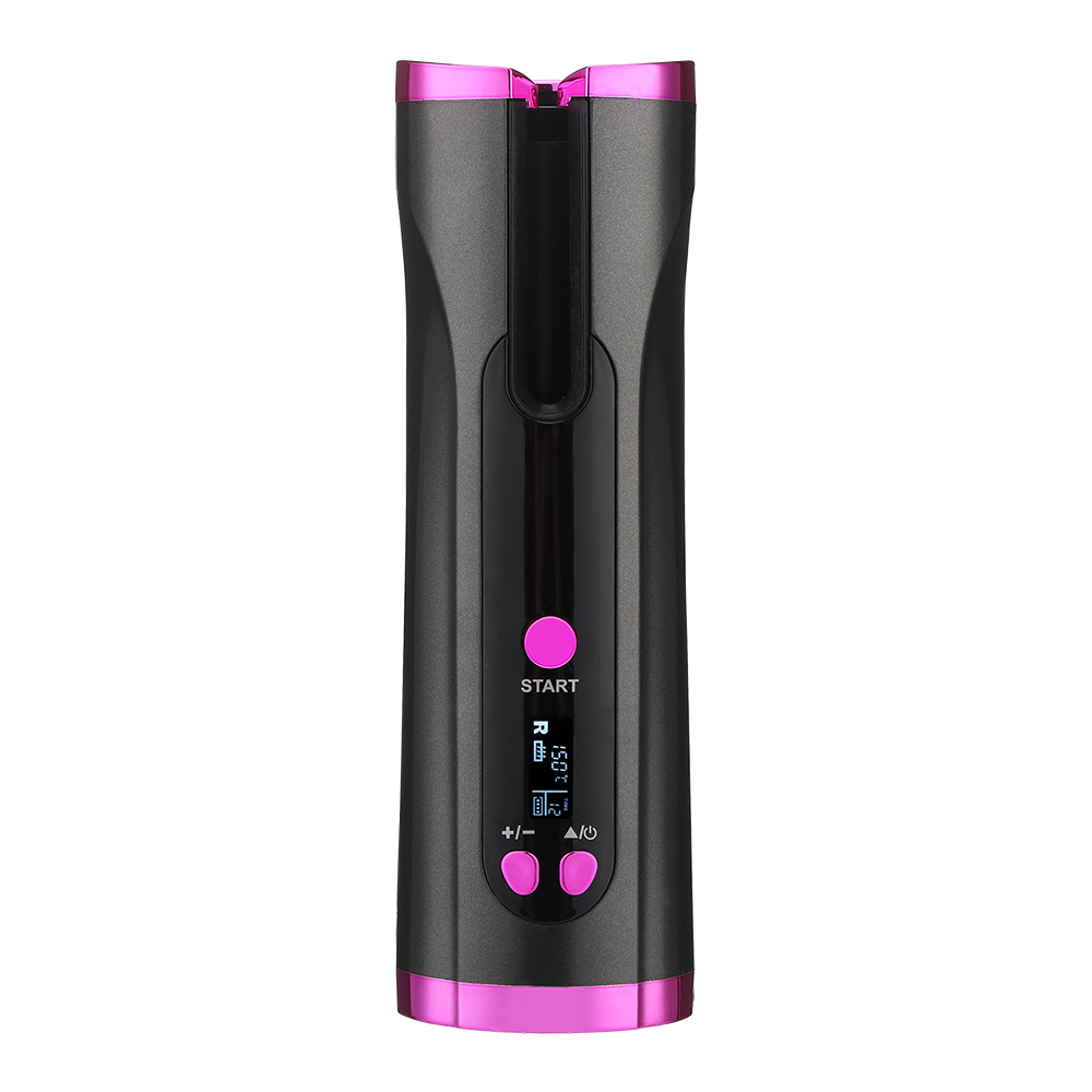 Portable automatic wireless curler iron Ceramic heating does not hurt hair styling tools USB charging big wave shape curler iron