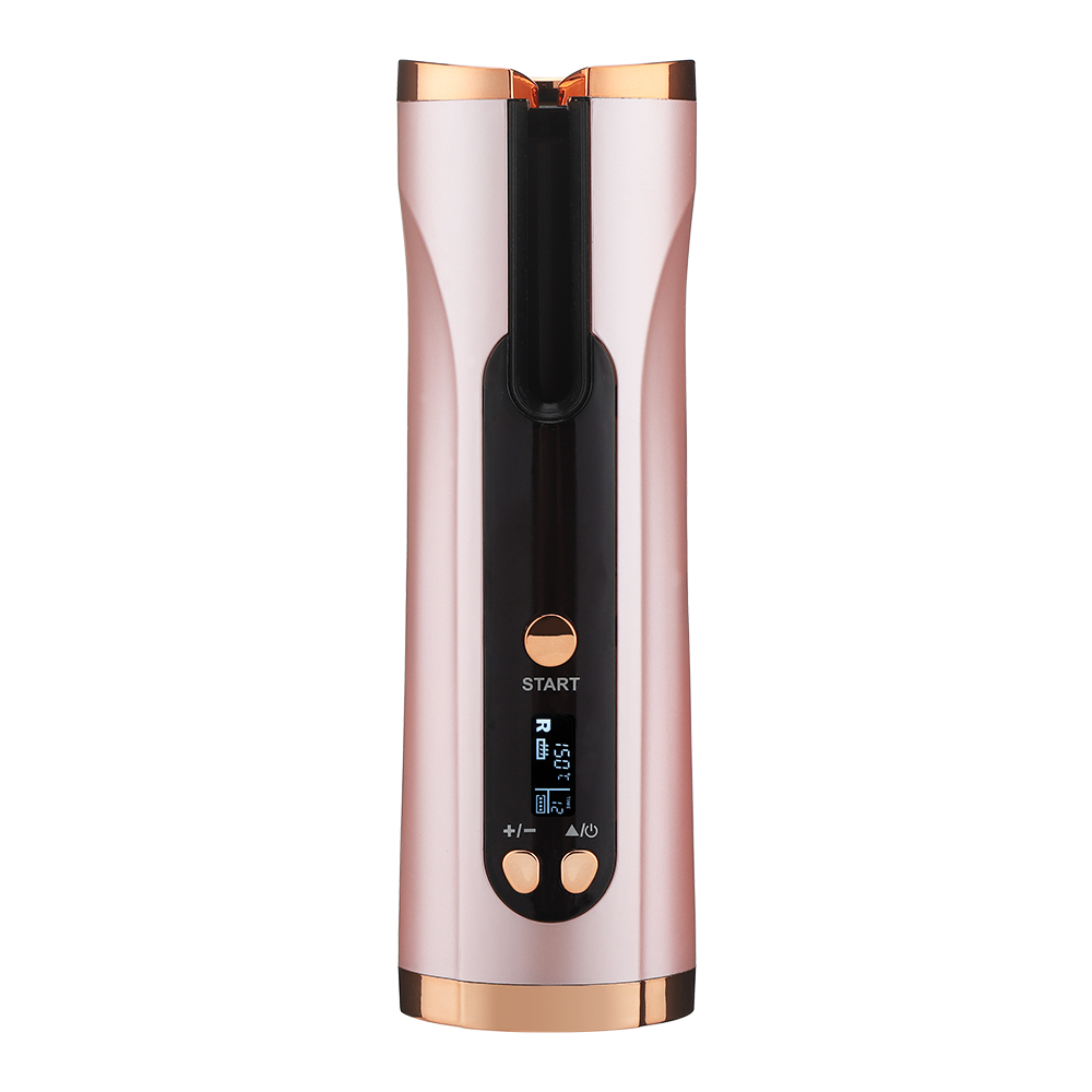 Portable automatic wireless curler iron Ceramic heating does not hurt hair styling tools USB charging big wave shape curler iron