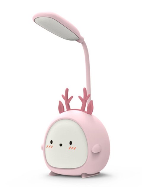 Desk Lamp Foldable Kids Cute Cartoon Light USB Recharge LED Table Desk Night Reading Light Eye Protective For Reading Working