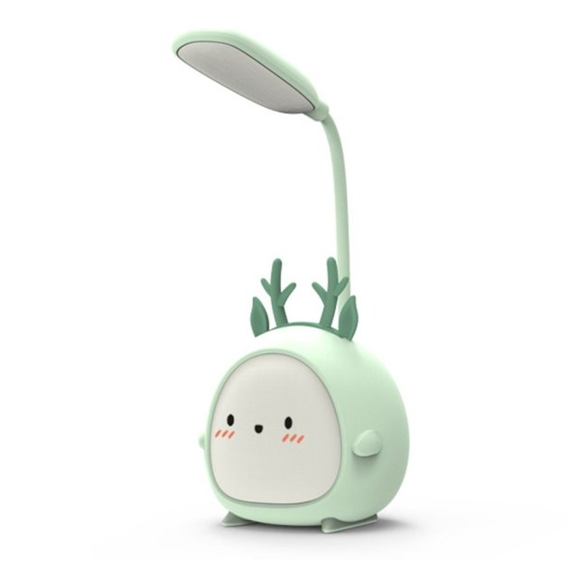 Desk Lamp Foldable Kids Cute Cartoon Light USB Recharge LED Table Desk Night Reading Light Eye Protective For Reading Working