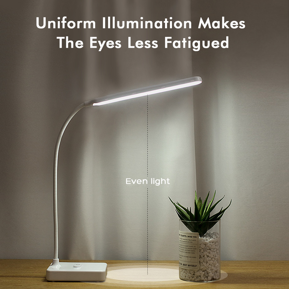 Desk Lamp Touch Table Lamps For Living Room Gooseneck Desktop Foldable Dimmable Eye Protection Study Lamp Led Light