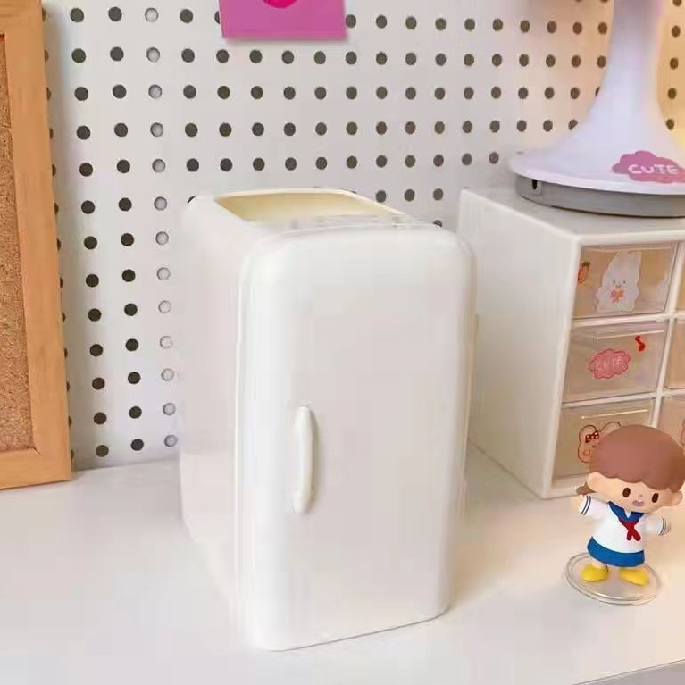Kawaii Organizer Refrigerator Pen Holder Student Cute Large-capacity Desktop Organizer Storage Creative Tube Sweet Pencil Case