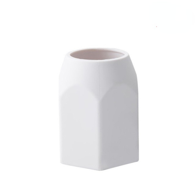 Simple Silicone Pen Holder Pencil Stand Desktop Storage Case Box Desk Office Organizer Holder School Stationery Supplies