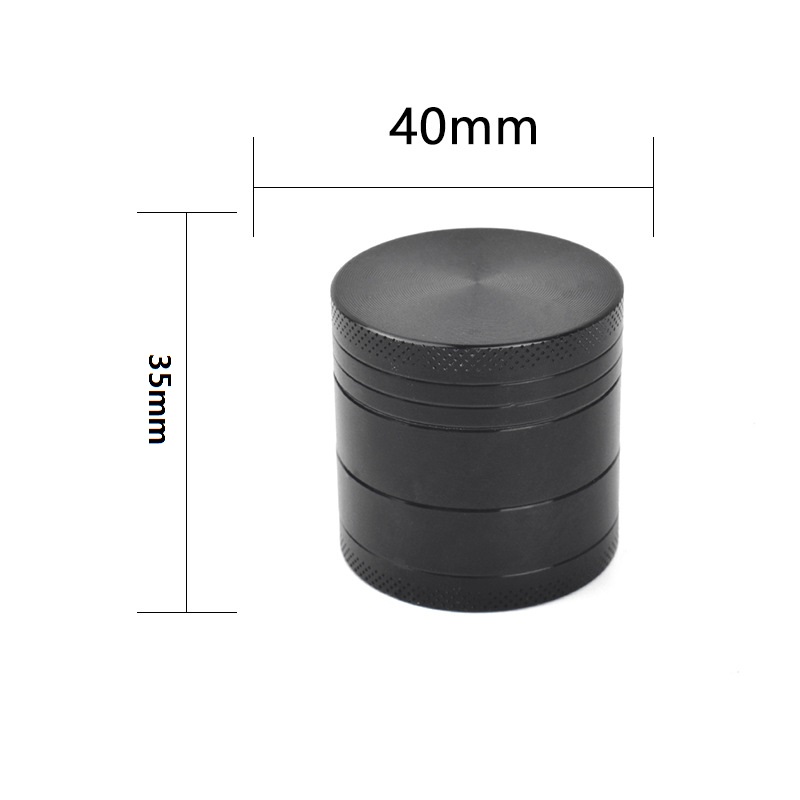 4-layer 40mm Herb Tobacco Weed Grinder  Smoking Accessories Manual Hand Grass Spice Herb Grinder  Smoking Pipe Kitchen Accessories