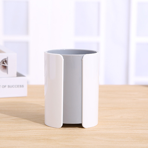 Pen holder creative office supplies simple multi-functional storage creative plastic student cute desktop stationery storage box