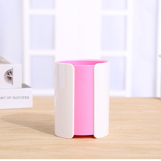 Pen holder creative office supplies simple multi-functional storage creative plastic student cute desktop stationery storage box