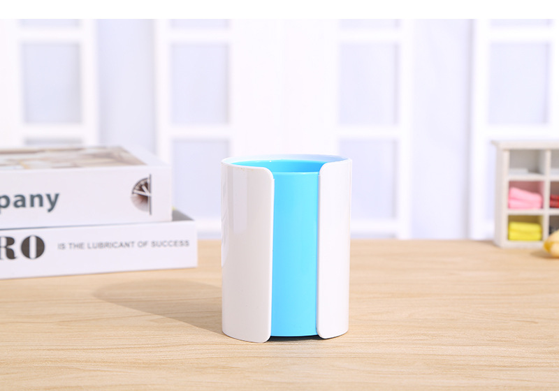 Pen holder creative office supplies simple multi-functional storage creative plastic student cute desktop stationery storage box