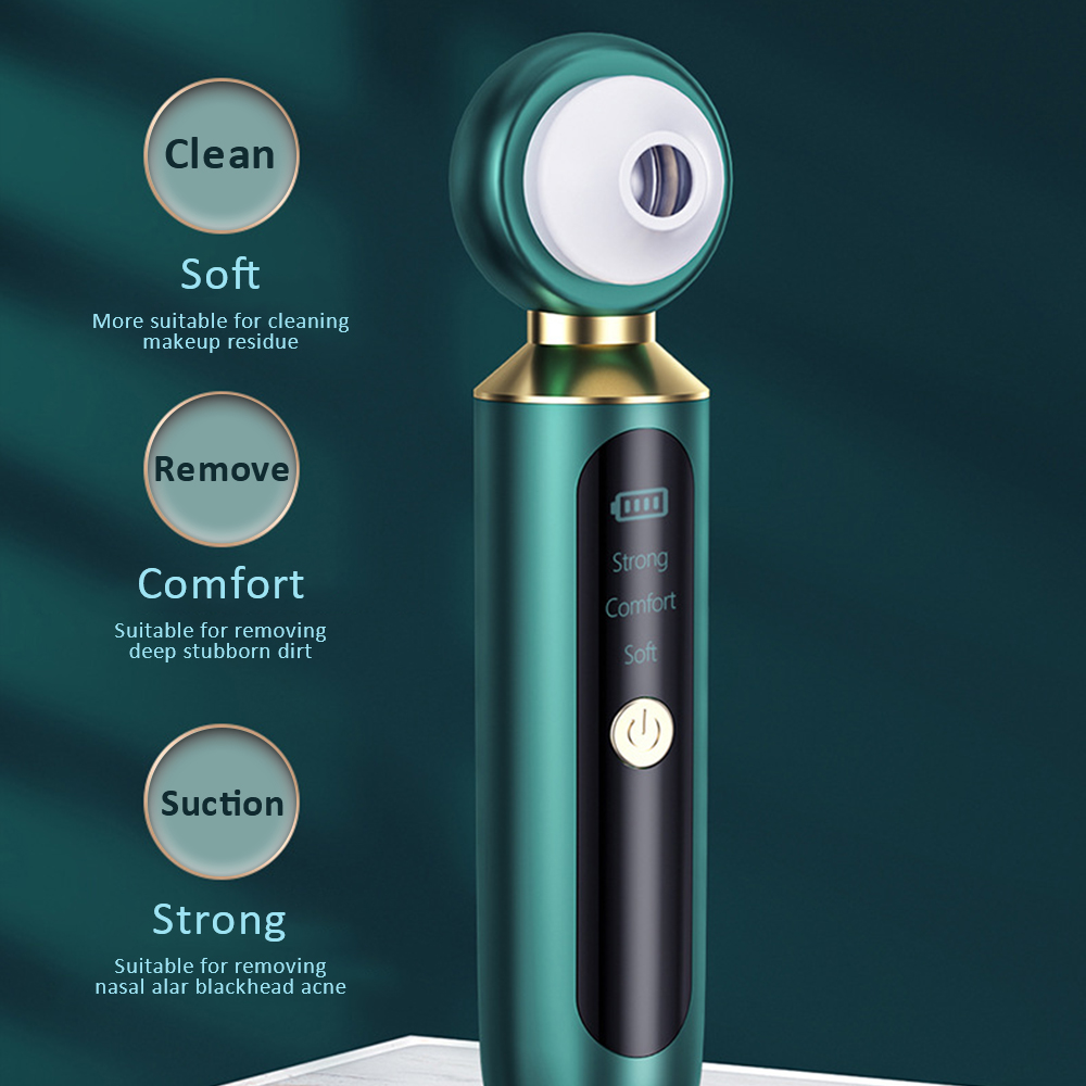 Blackhead Pore Vacuum Cleaner Remover 2021 Upgraded Facial Pore Cleaner Acne Comedone Whitehead Extractor Blackhead Remover Kit
