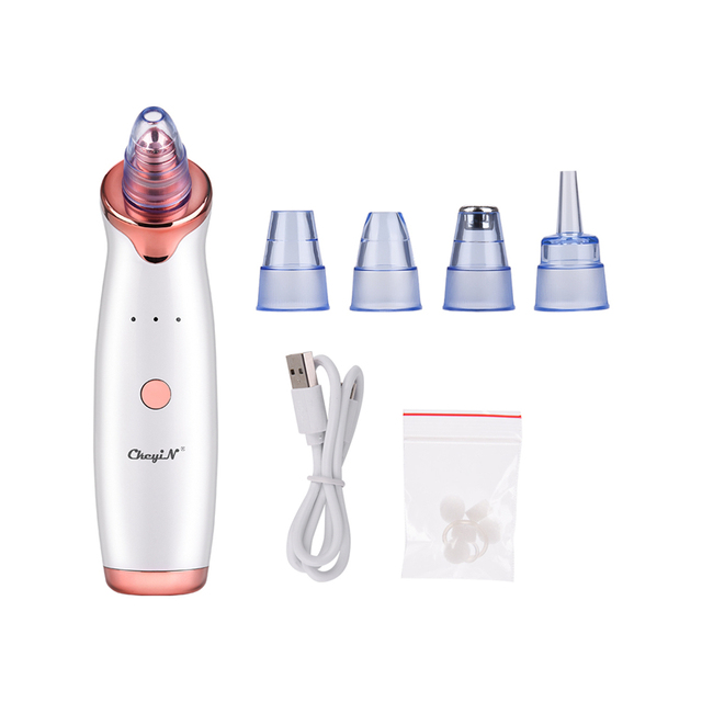 Microdermabrasion Blackhead Remover Vacuum Suction Face Pimple Acne Comedone Extractor Facial Pores Cleaner Skin Care Tools 38
