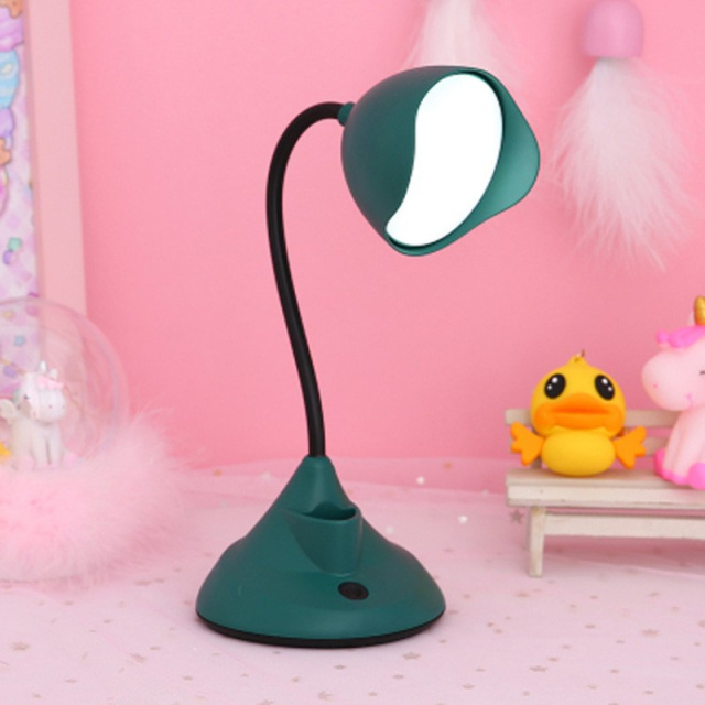 LED Table Lamp Kids Desk Light College Dorm Bedroom Study Reading Sleeping Bedside Office USB Rechargeable Eye Protection Gifts