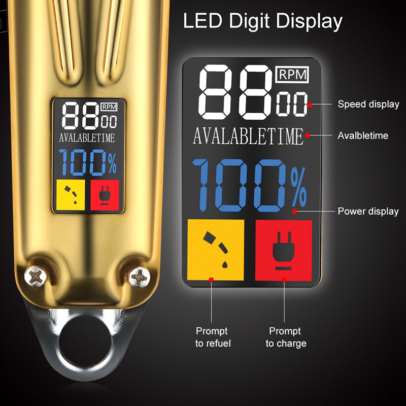 full metal combo kits hair trimmer for men barber professional hair clipper beard electric hair cutting machine