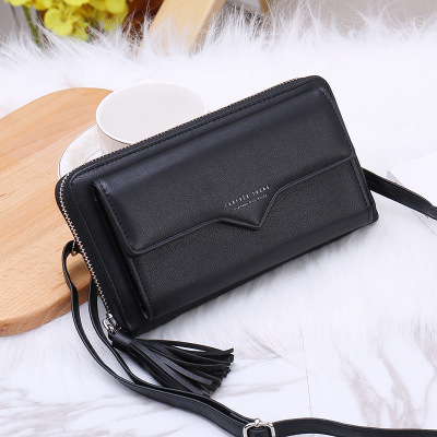 Fashion Long Woman Purse New Designer Female Wallet Clutch PU Leather Ladies Purses Card Holder Women Phone Bags D48