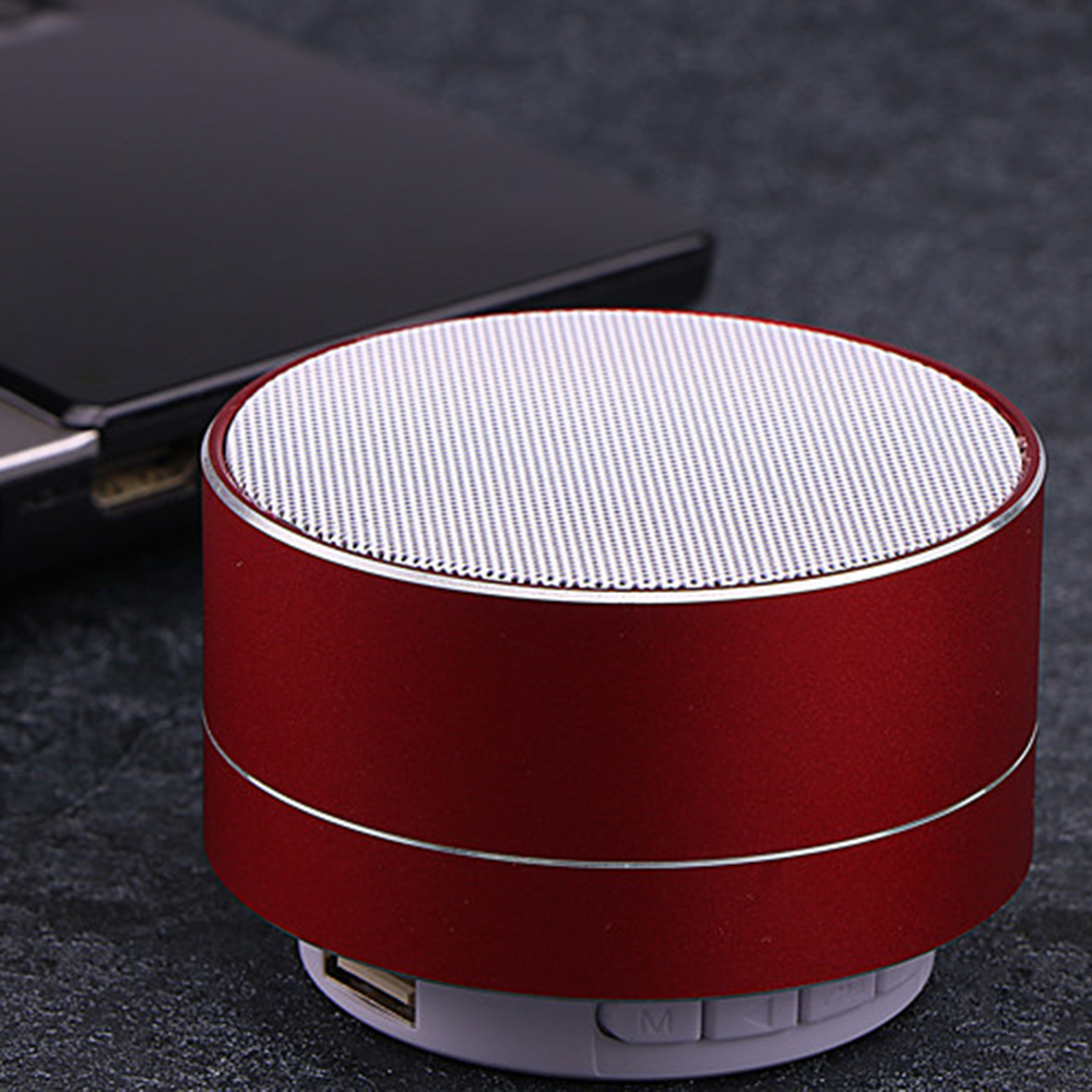 Bluetooth Audio Small Steel Cannon Subwoofer Mini Portable Gift Card Bluetooth Speaker Drop Shipping