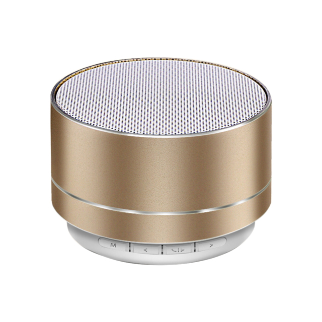 Bluetooth Audio Small Steel Cannon Subwoofer Mini Portable Gift Card Bluetooth Speaker Drop Shipping