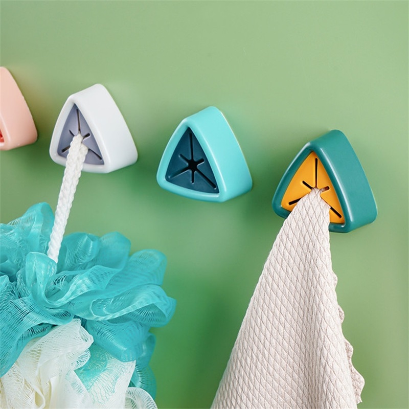 Punch Free wall Towel Plug Holder Bathroom Organizer Rack Towels Storage Wash Cloth Clip Bathroom Accessories Tool 3pcs