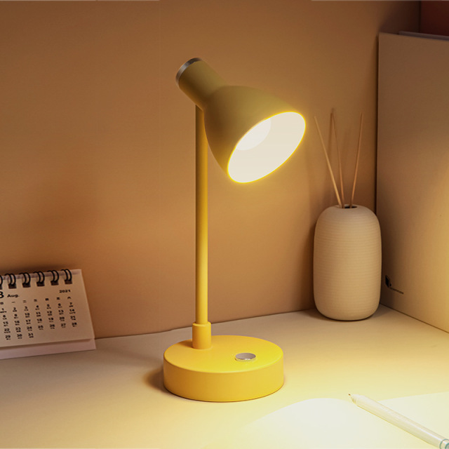 New USB Charging LED  Dimmable Desk Lamp for Bedroom Study Dormitory Reading Decorating Folding Table Lamp Night Light Gift