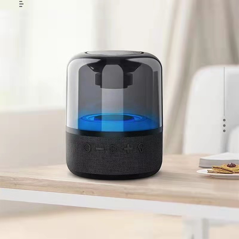 Speaker Fashion LED Flashing Light BT Speaker Soundbar Portable Speakers Support FM AUX USB TF Card JY02