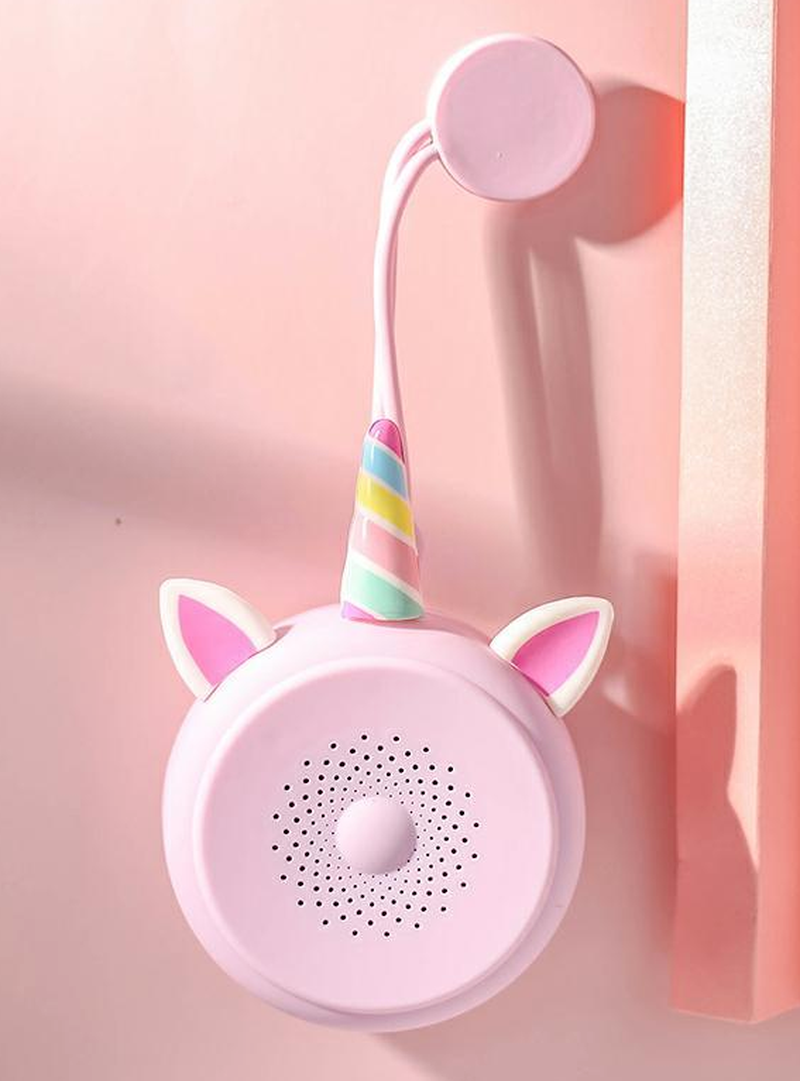 New Unicorn Speakers with Small Suction Cup Waterproof BT Speakers with Outdoor Bathroom Sports Suction Cup Mini Speakers Q11