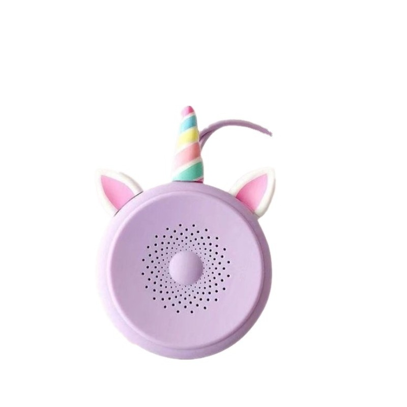 New Unicorn Speakers with Small Suction Cup Waterproof BT Speakers with Outdoor Bathroom Sports Suction Cup Mini Speakers Q11